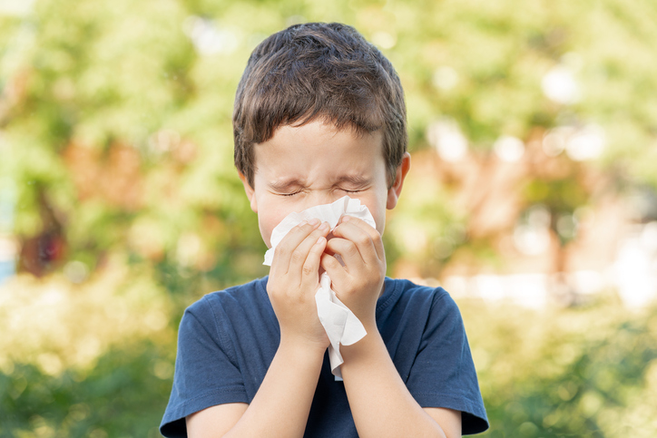 Alergias más comunes en niños